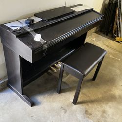 Yamaha Digital Home Piano with Bench