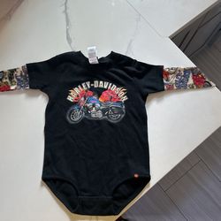 Harley Davidson Onesie