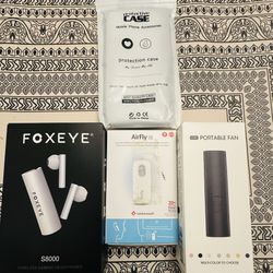 🎁 BUNDLES, S800 Wireless Gaming Headset, AirFlySE, Mini Fan, iPhone 16 Case,