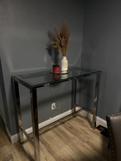 Glass Top Bar Table