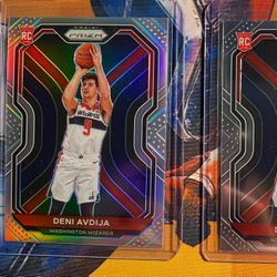 Prizm Deni Avdija RARE SILVER PRIZM RC!!