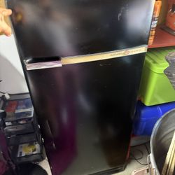 Amazing Mid Century Vintage Industrial Fridge