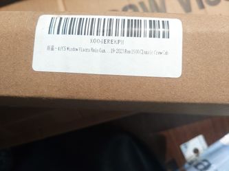 Wind Visor 1500 Chevy Silverado Crew Cab 2019-2023