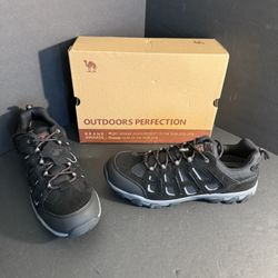 Camel Crown Men’s Hiking/Work Boots Black Size 12 