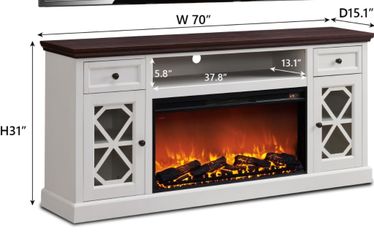 living room set with fireplace