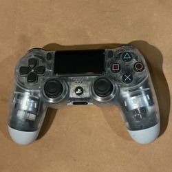 Sony PlayStation PS4 DualShock Controller Crystal Clear