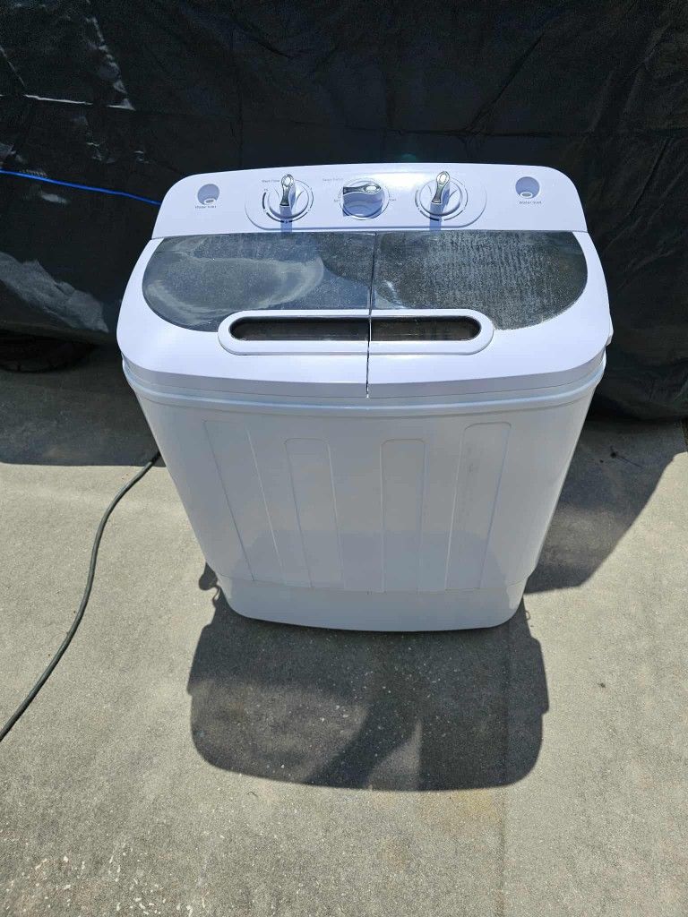 Electric Washer with Spin Dryer