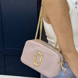 Marc Jacob blush Pink Pebble Leather. 