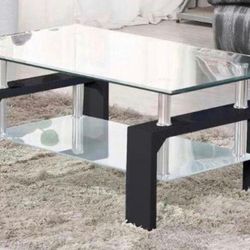 New Black Coffee Table 