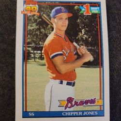 Chipper Jones Rookie 