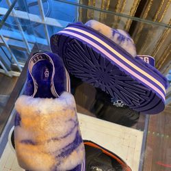 Ugg Fur Slides Authentic 
