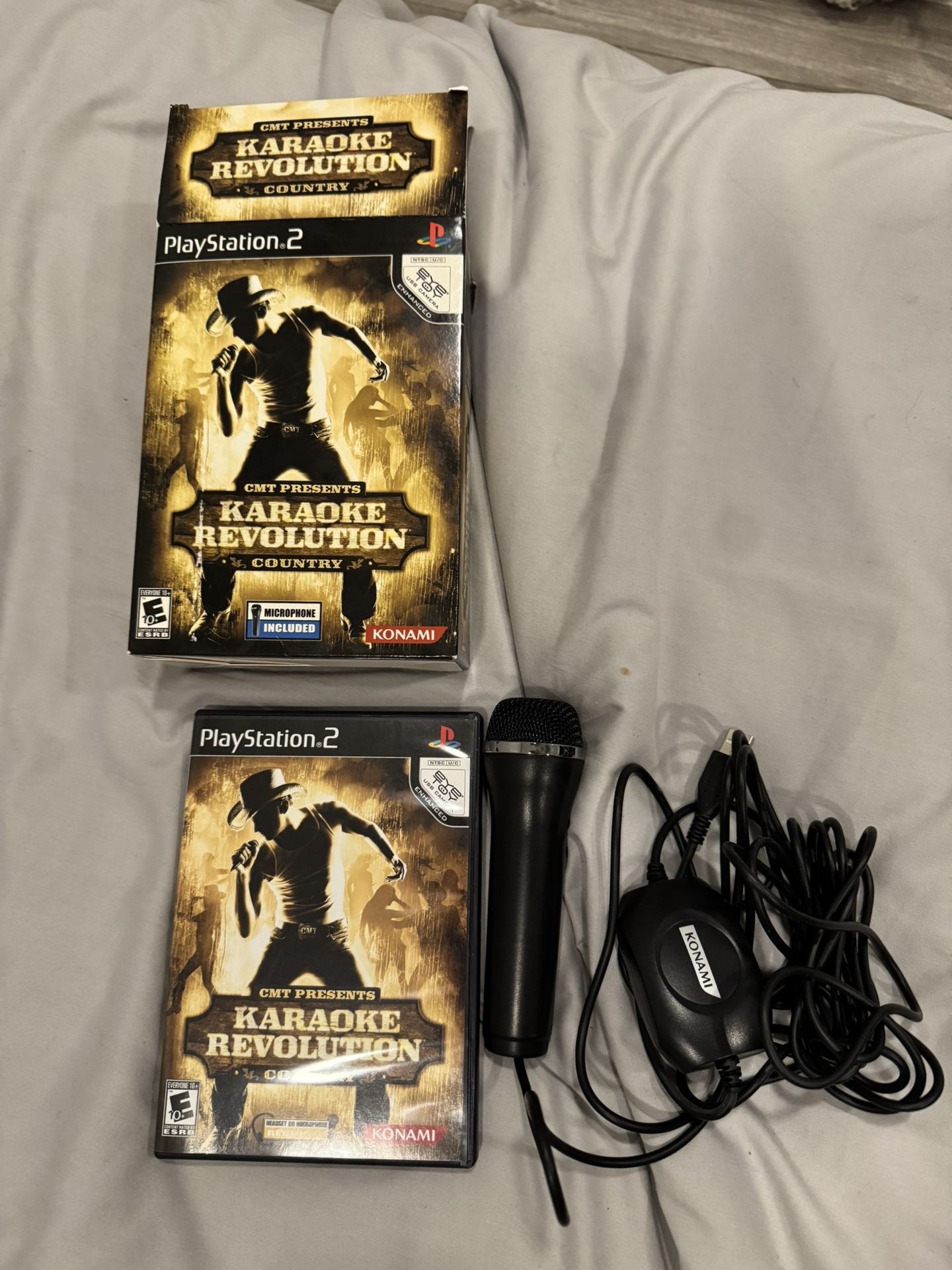 PS2 Karaoke Revolution 