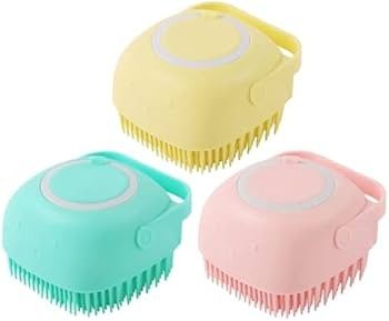 Silicone Massage Shower Brush for Dogs and Cats