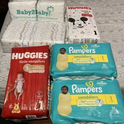 Baby Diapers! New! 