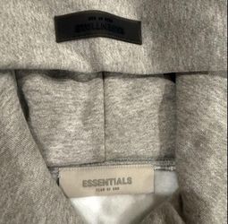 ✨ Fear of God ESSENTIALS Pullover Hoodie – Grey | New with Tags | XS–XL