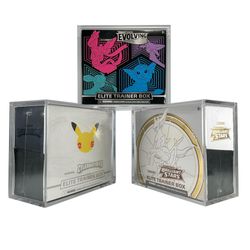 Acrylic Etb Cases Pokemon 