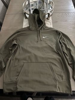 Nike Therma-FIT Pullover Hoodie Olive Green
