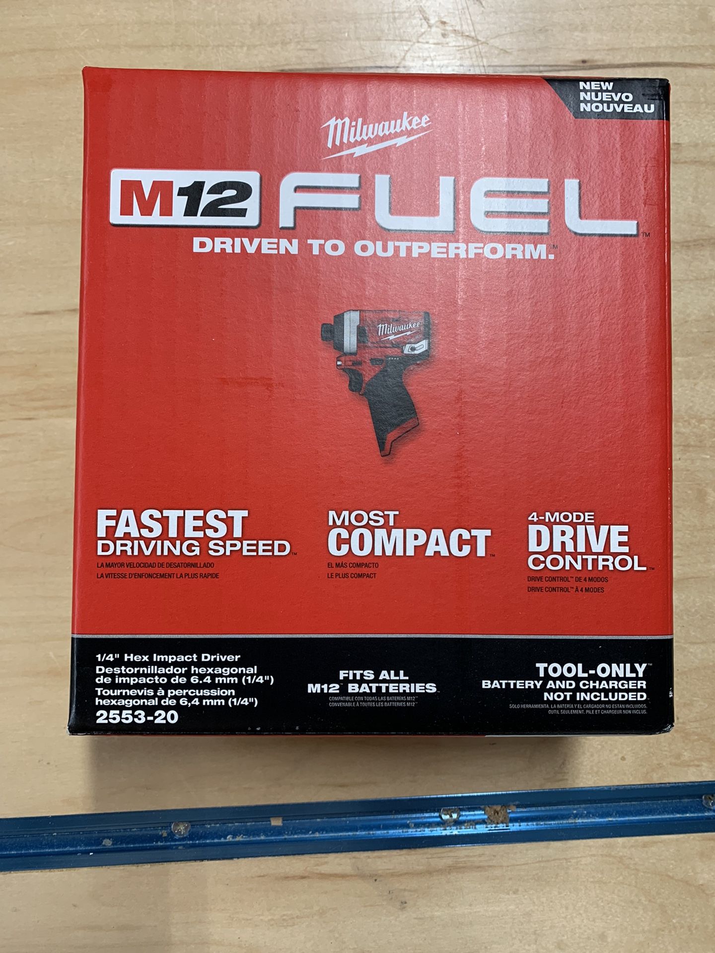 Milwaukee Fuel M12 1/4 Impact Driver