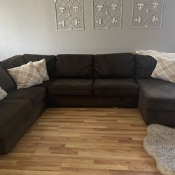 Couch- Chocolate Brown