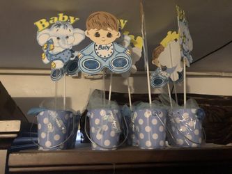 Baby Shower Center Pieces /recuerdos