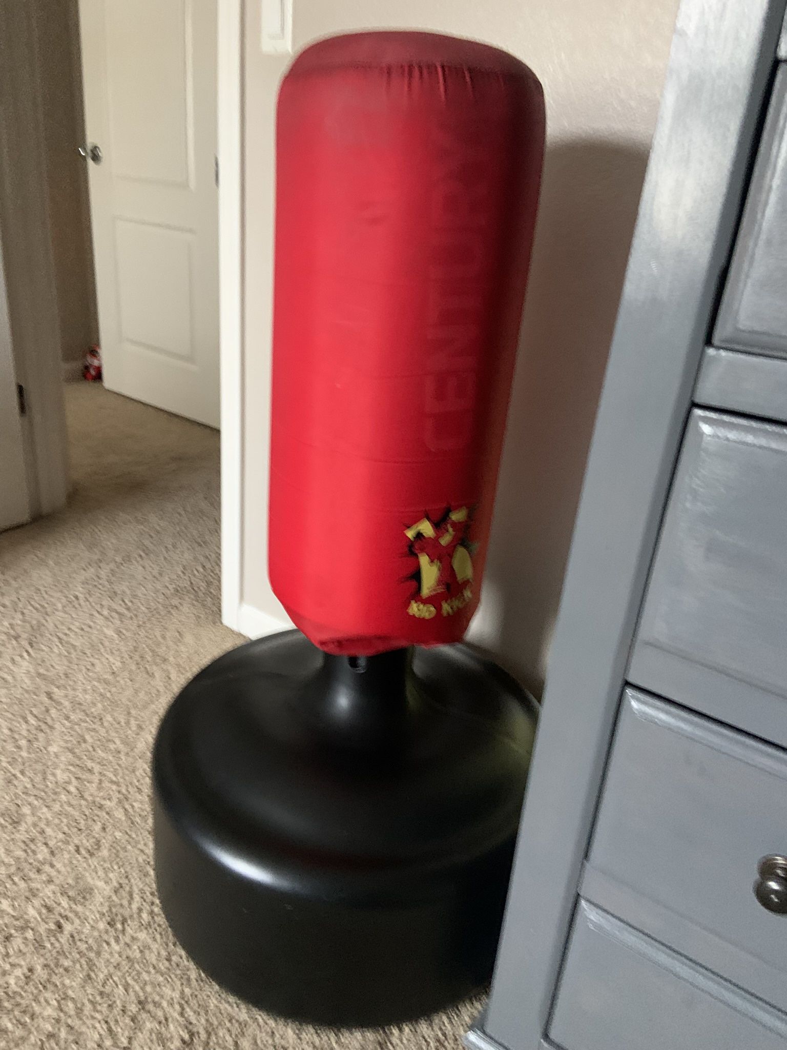 Adjustable Height Punching Bag