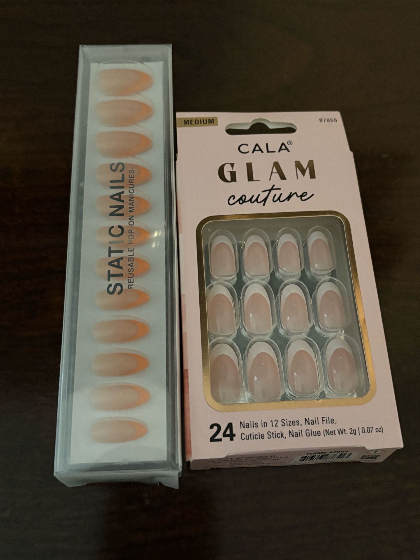 2 sets of fake nails new in box