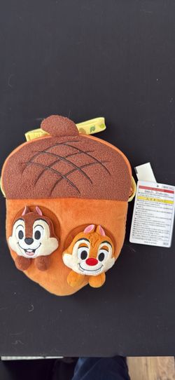 Tokyo Disney chip and dale over the shoulder bag