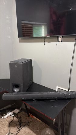 Yamaha Soundbar with Wireless Subwoofer