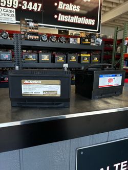 Car batteries