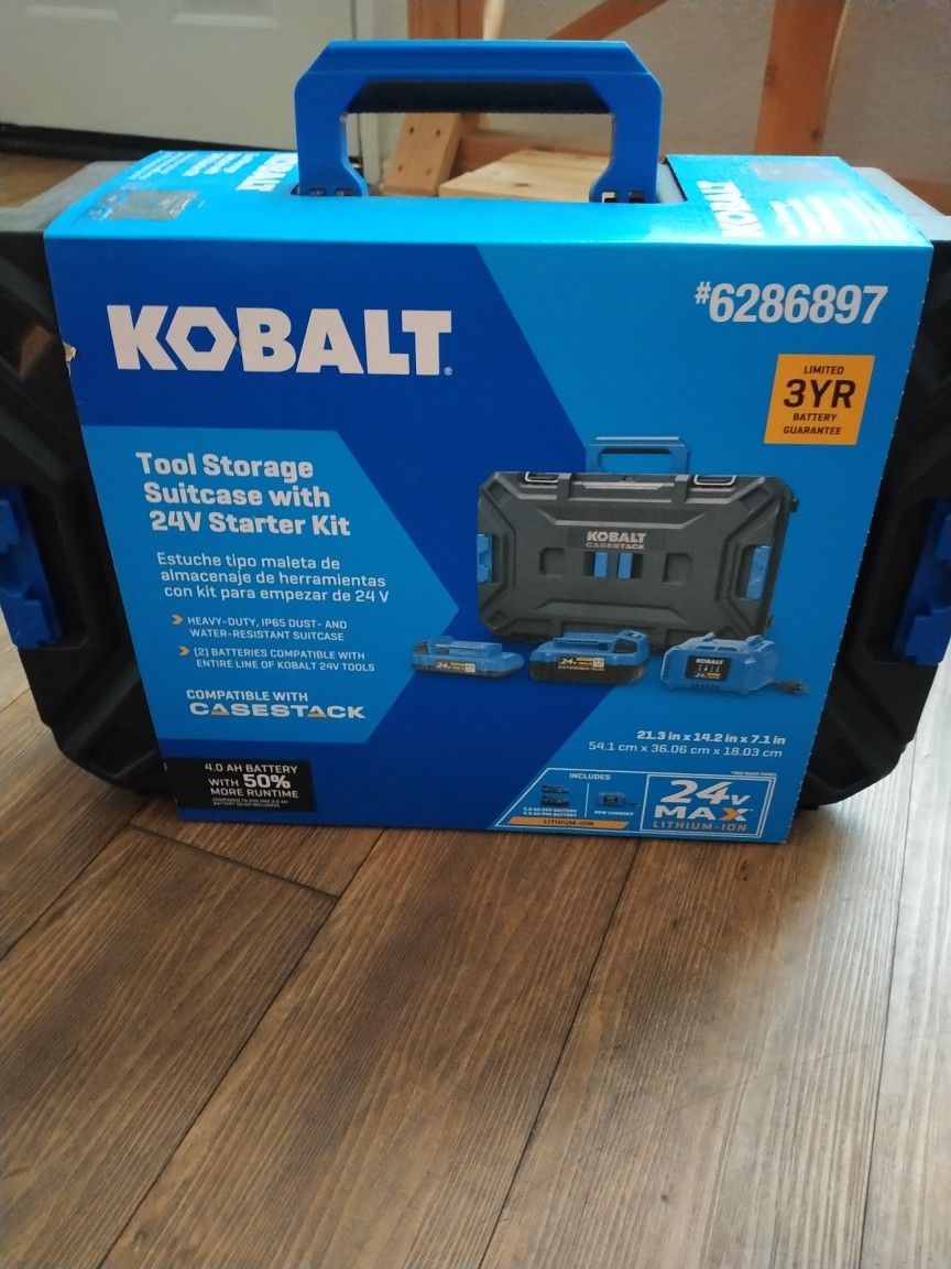 Kobalt Battery Kit + Case