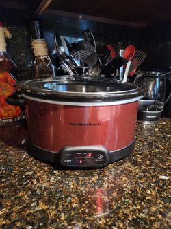 Hamilton Beach slow cooker 7 qrts