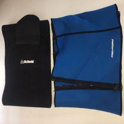 Sweat belts and sport gloves