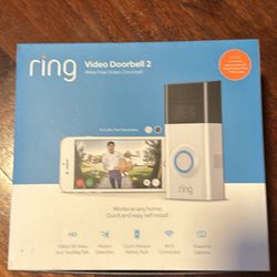 RING Doorbell ,Camera And Alarm