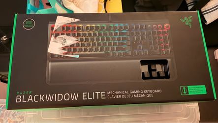 Blackwidow Elite - green switches