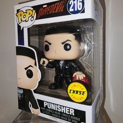 Funko POP Punisher (Chase) (Daredevil) #216 - View #7