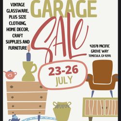 HUGE GARAGE SALE