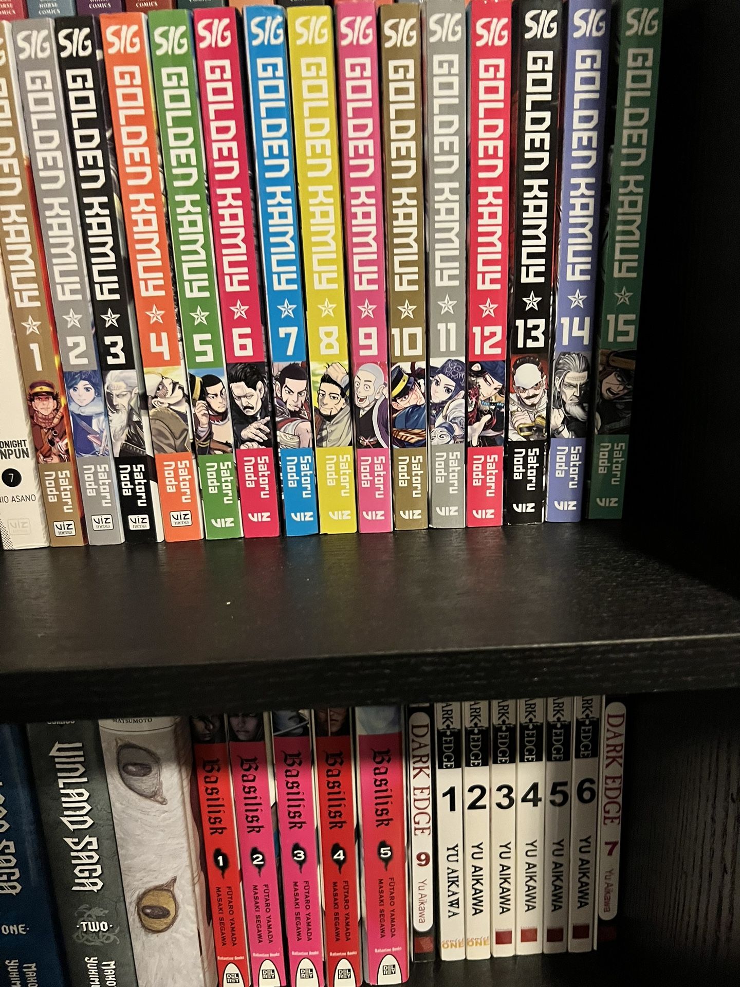 Golden Kamuy Manga Vol. 1-15 English