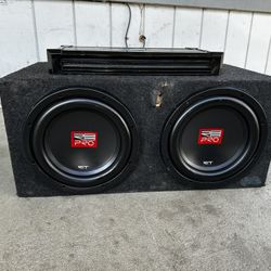 2 10 Subwoofers And 2000 Watt Amp