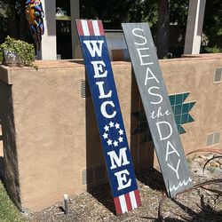Porch Welcome Signs