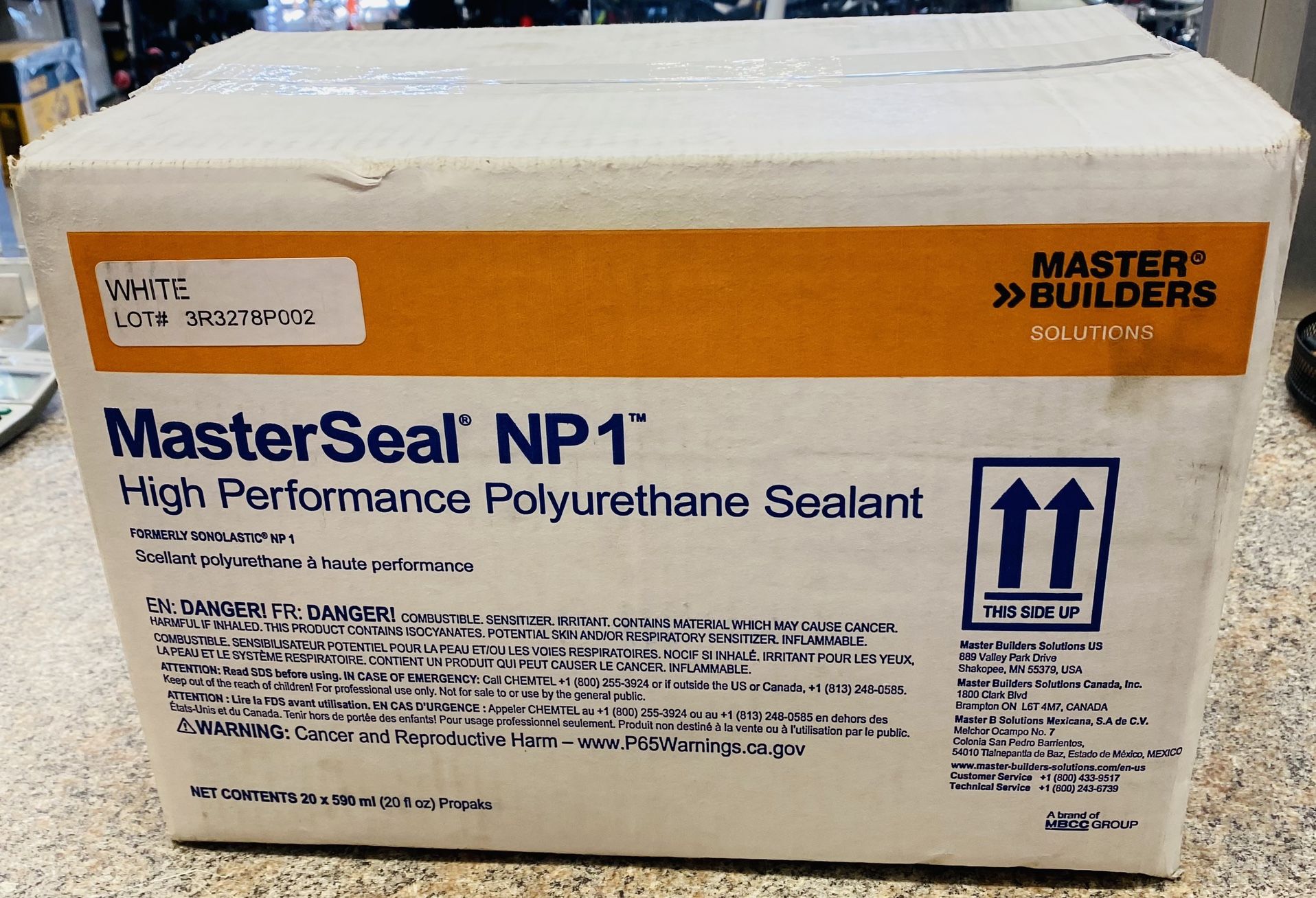 HIGH PERFORMANCE POLYURETHANE SEALANT MASTERSEAL NP1