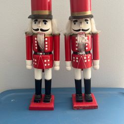 Vintage Wooden Nutcrackers 