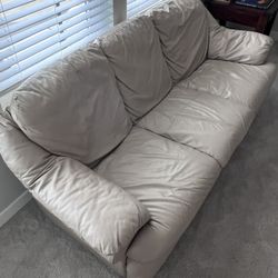 3 Piece Leather Sofa Set