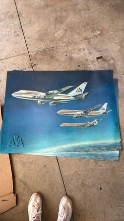 American Airlines poster
