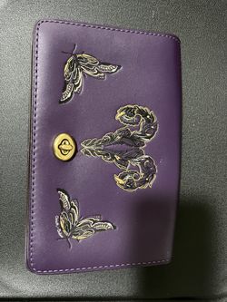 Coach Purple Women’s Clutch Brand New!