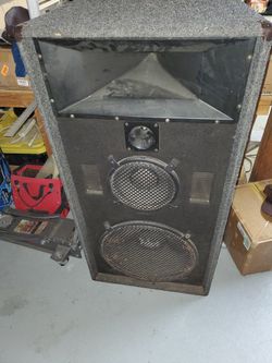 Speaker Cabinate. 18" / 10" / Tweeter And Horn Combo