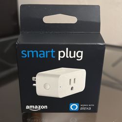 Amazon smart plug works w/ Alexa