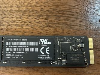 SanDisk 128gb SSD Macbook Apple# 655-1837C