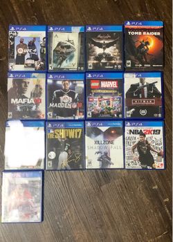 PS4 games