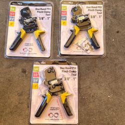 Apollo 3/8 in. to 1 in. 1-Hand PEX-B Pinch Clamp Tool