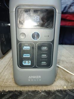 Anker SOLIX C300 with solar panels